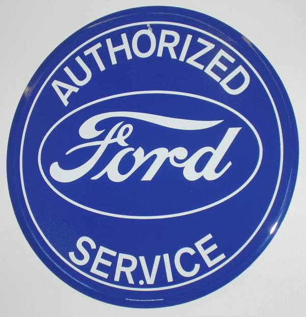 Ford reproduction signs #7